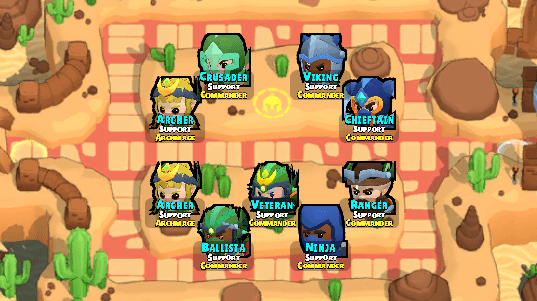 Rank 250 XP Farm layout